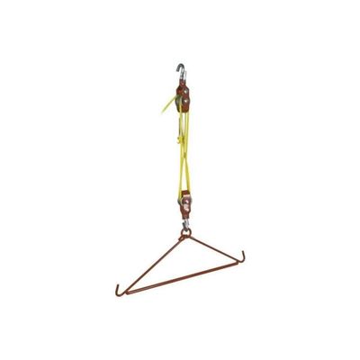 Hanging Gutting Pulleys & Rope Gambrel & Hoist System Deer Hog Game Tree, 440Lbs