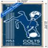 NFL Indianapolis Colts - Retro Logo 14 Wall Poster with Push Pins view 3