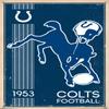 NFL Indianapolis Colts - Retro Logo 14 Wall Poster with Push Pins view 4