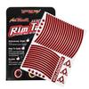 Addmotor Bike Wheel Rim Stickers Stripes Reflective Decals Tape Reflector for Bicycle Motorcycle Decoration (Red, 26) view 1