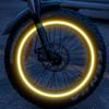 Addmotor Bike Wheel Rim Stickers Stripes Reflective Decals Tape Reflector for Bicycle Motorcycle Decoration (Yellow, 26) view 2