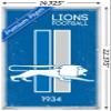 NFL Detroit Lions - Retro Logo 14 Wall Poster with Push Pins view 3
