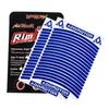 Addmotor Bike Wheel Rim Stickers Stripes Reflective Decals Tape Reflector for Bicycle Motorcycle Decoration (Blue, 26) view 1