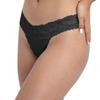 WKFIINM Pack 10 Lace Thongs for Women Floral Pattern Waist Woman Underwear Plus Size Panties view 3