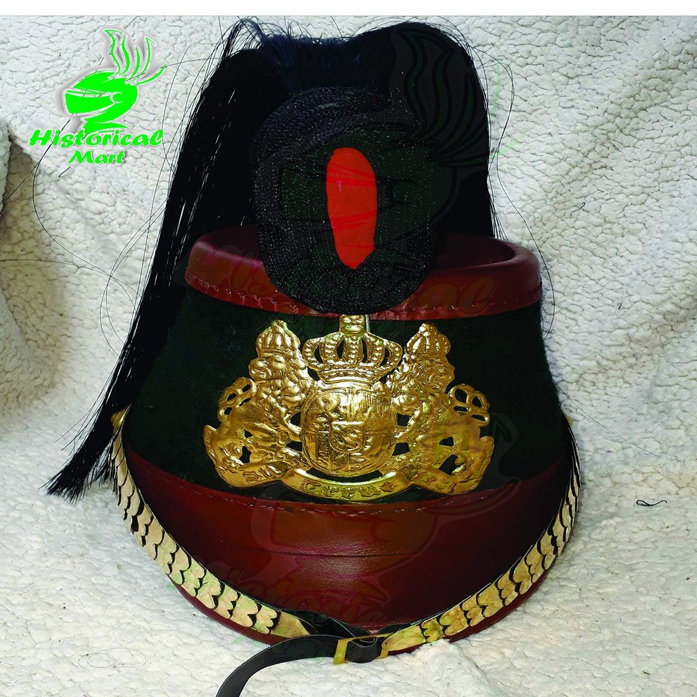 R-Prussian Shako Helmet for Officer Ranks