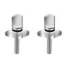 Sikawai Fin Screw 316 Stainless Steel No Tool Compatible with Long-Board and S-UP Surfing Accessories Pack of 2 view 1