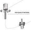 Sikawai Fin Screw 316 Stainless Steel No Tool Compatible with Long-Board and S-UP Surfing Accessories Pack of 2 view 4