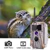 BLAZEVIDEO 2-Pack Wireless Trail Camera WiFi Stealth Camouflage Game & Wildlife Cameras Night Vision for Hunting 32MP 1296P Wildlife Deer Camera No Flash Motion Activated IP66 Waterproof & Time Lapse view 3