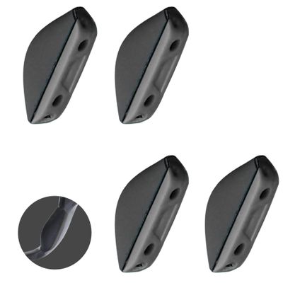 Betterun 2 Pairs Black Replacement Nose Pads for Oakley Crosslink OX8030/Crosslink Sweep OX8031/Crosslink Pitch OX8037