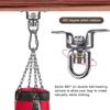 SELEWARE Heavy-Duty Punching Bag Hanger, 304 Stainless Steel Mount with 360 Swivel Bearing for Boxing, Muay Thai, MMA Training, 700lbs Capacity view 2