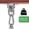 SELEWARE Heavy-Duty Punching Bag Hanger, 304 Stainless Steel Mount with 360 Swivel Bearing for Boxing, Muay Thai, MMA Training, 700lbs Capacity view 4