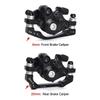 TOBWOLF 1 Pair MTB Front & Rear Cable Disc Brake Aluminum Alloy Caliper Post Mount, 2PCS 160mm Stainless Steel 6-Bolt Disc Rotors for Mountain Bike Road Bike Folding Bike BMX view 4