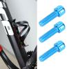 6Pcs M5x23mm Water Bottle Cages Screw Bolt Alloy Bottle Bracket Storage Rack Bolt Accessory(Blue) view 2