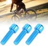 6Pcs M5x23mm Water Bottle Cages Screw Bolt Alloy Bottle Bracket Storage Rack Bolt Accessory(Blue) view 4