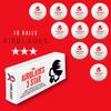 AirBlades 3 Star Ping Pong Balls | 10 Pack High Performance, Table Tennis Balls for Tournament Play & Training | Advanced ABS Plastic | Regulation Standard Ping Pong Balls view 2