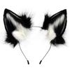 QinRuan Fox Cat Long Fur Ears Hair Headwear Wolf Animal Anime Halloween Cosplay Costume view 1
