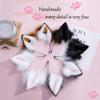 QinRuan Fox Cat Long Fur Ears Hair Headwear Wolf Animal Anime Halloween Cosplay Costume view 3