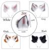 QinRuan Fox Cat Long Fur Ears Hair Headwear Wolf Animal Anime Halloween Cosplay Costume view 4