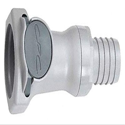 Colder Products Coupler, Polypropylene, Gray, Push In - HFC17612