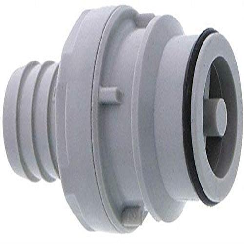 Colder Products Coupler, Polypropylene, Gray, Push In - HFC22812