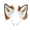 QinRuan Fox Cat Long Fur Ears Hair Headwear Wolf Animal Anime Halloween Cosplay Costume view 1