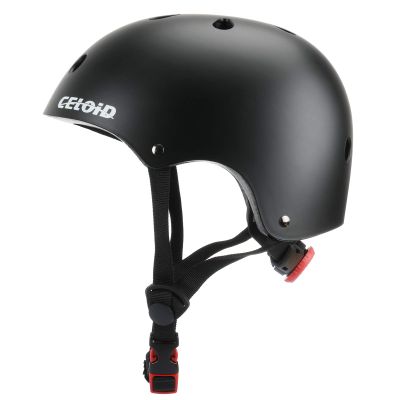 CELOID Skateboard Bike Helmet,Adjustable Washable Skate Scooter Helmets for Over 16 Years Youth & Adults Women and Men Climbing,Skateboarding,Cycling Bicycle,Roller Skating,Balance Bike Sports,Black