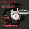 AirBlades 3 Star Ping Pong Balls | 5 Pack High Performance, Table Tennis Balls for Tournament Play & Training | Advanced ABS Plastic | Regulation Standard Ping Pong Balls view 4