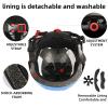 CELOID Kids Bike Helmet,Toddler Skateboard Helmets for Ages 5-8-9 Years Boys GirlsAdjustable Multi-Sport Bicycle Skateboarding Football Roller Skating Scooter Rollerblade Balance Bike Helmet,Blue view 4