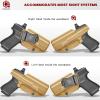 Amberide Glock 19 IWB Holster, Kydex-Boltaron Inside Waistband Holster for Glock 19/19X/44/45/23/32 Gen 15, Concealed Carry, Adjustable 030 Cant, Secure Retention, Low-Print Design view 2