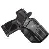 Amberide Taurus G3C/G2C/G2S/PT111 G2/PT140 IWB Holster,Tough KydexBoltaron Inside Waistband Holster for Taurus 9mm/.40 Pistols, Defined Retention Click,030Cant Adjustment,Optics-Ready Compatible view 1