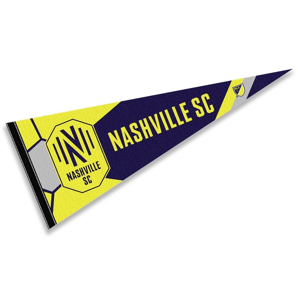 Nashville SC Pennant and 12 in X 30 in Banner