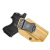 Amberide Glock 26/27/33 IWB Holster,Kydex-Boltaron Inside Waistband Fit Glock 26 27 33 Gen 15,Secure Retention,Quick Draw,030 Cant view 1
