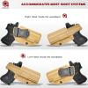 Amberide Glock 26/27/33 IWB Holster,Kydex-Boltaron Inside Waistband Fit Glock 26 27 33 Gen 15,Secure Retention,Quick Draw,030 Cant view 2