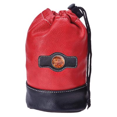 Clip Wipes Fire Department Golf Pouch with Drawstrings | First Responder Golf Accessories Pouch (Red-Others)