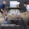 American Legend 54" Kirkwood Foosball Table, Grey view 3