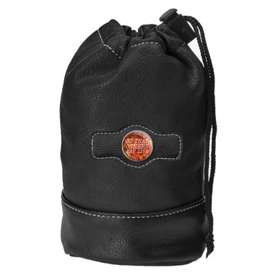 Clip Wipes Fire Department Golf Pouch with Drawstrings | First Responder Golf Accessories Pouch (Black-Others)