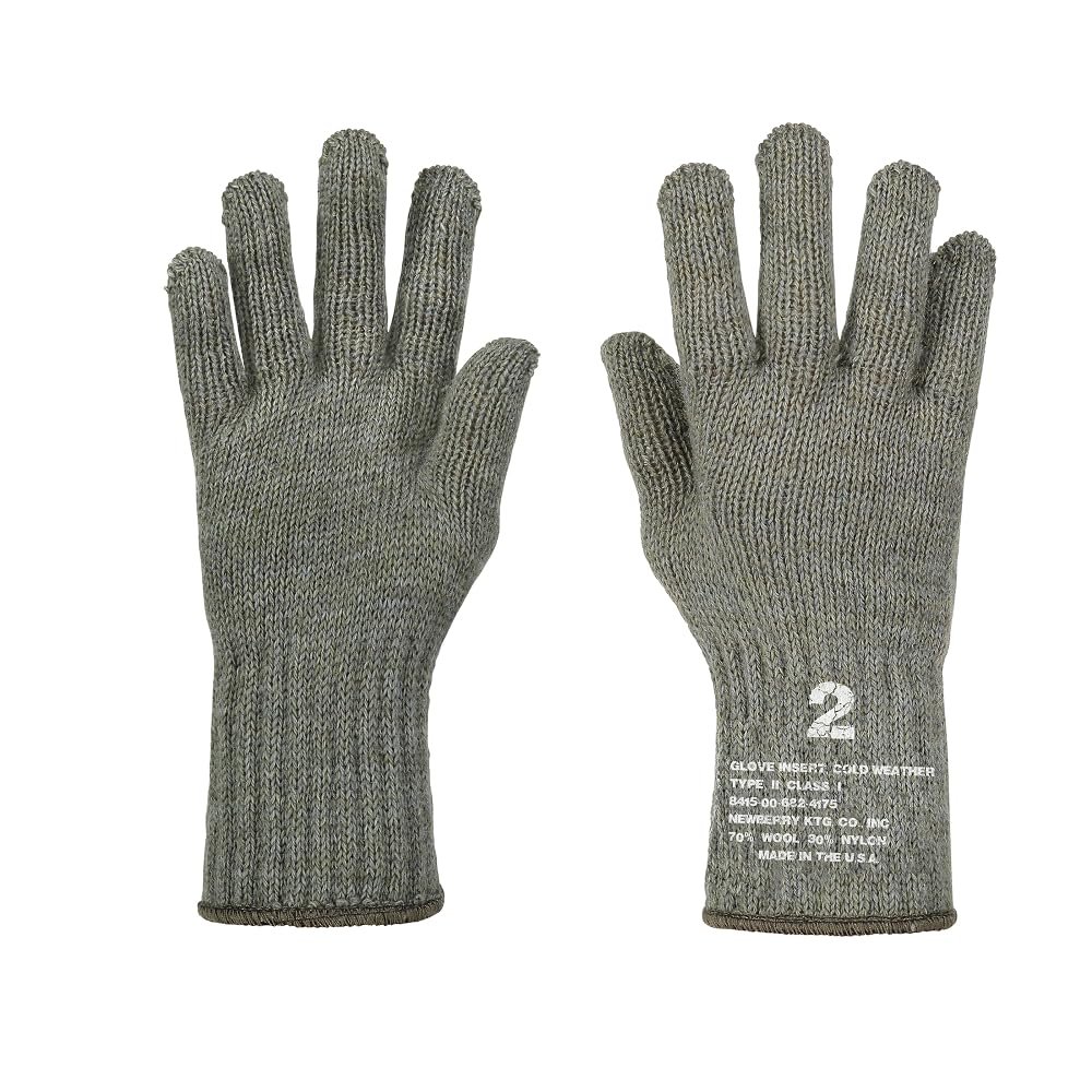 M MCGUIRE GEAR US Men's Wool Nylon Blend Cold Weather Snow Winter Glove Inserts