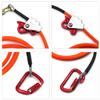 XKH- Climb Right 1/2" X 8' Steel Wire Core With Triple Lock Lanyard Kit Flip line Swivel Snap Arborist [P/N: ET-OUTDOOR003-RAW] view 4