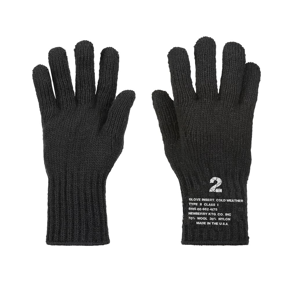 M MCGUIRE GEAR US Men's Wool Nylon Blend Cold Weather Snow Winter Glove Inserts