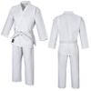 Karate gi Kids & Adults Medium Weight Martial Arts Uniform Student Karate Gear With Free White Belt Karate Outfit (White, 000 (3'5"-3'8"/35 lbs)) view 2