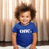 Bold One 1st Birthday Shirt for Baby Girls First Birthday Outfit Vintage Royal Shirt view 3