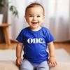 Bold One 1st Birthday Shirt for Baby Girls First Birthday Outfit Vintage Royal Shirt view 4