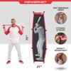 PowerNet Pitching Aid Attachment for Softball & Baseball Net, Safely Train Throwing Inside, Baseball Equipment for Pitching (Stand-in Batter Only) view 3