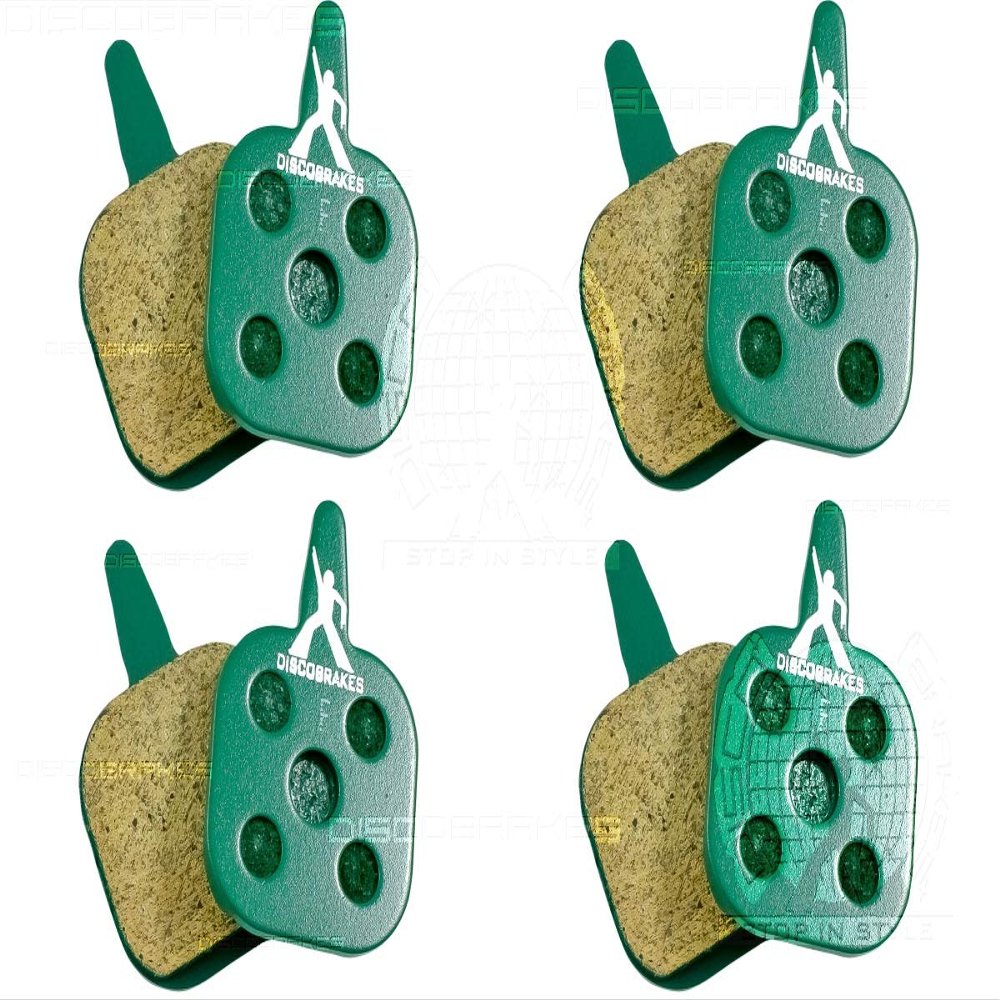 DiscoBrakes 4 Pairs CopperFree Pads for Tektro Io N11.11 Disc Brake, MTB Bicycle