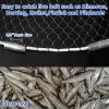 Neween Cast Net, American Saltwater Cast Nets for Fishing, 3ft-10ft Radius Casting Net for Bait Fish, 3/8 Inch Professional Grade Monofilament Throw Nets for Fishing Bait with Heavy Duty Sinker view 4