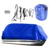 210D 21-24 Boat Cover Trailerable Heavy Duty Pontoon Beam 102 view 3