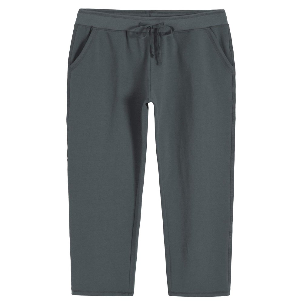 Weintee Women's Petite Cotton Sweatpants with Pockets S Dim Gray
