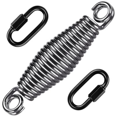 SELEWARE Heavy Duty Heavy Bag Spring for Punching Bag up to 150 lbs, Eliminates Ceiling Vibration During Boxing Workouts, Closed Ring Conical Shape