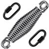 SELEWARE Heavy Duty Heavy Bag Spring for Punching Bag up to 150 lbs, Eliminates Ceiling Vibration During Boxing Workouts, Closed Ring Conical Shape view 1