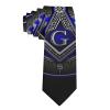 Men'S Unique Charming Tie - Party Necktie - Masonic Faith Hope And Charity Freemason Logo Neck Tie view 2